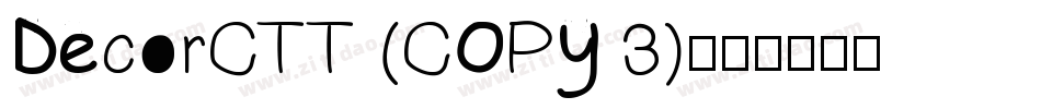 DecorCTT (COPY 3)字体转换